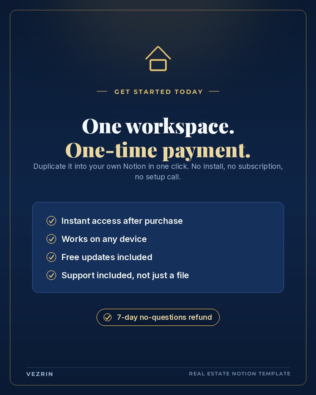 Solo Agent OS: Real Estate Agent Notion Template - Vezrin