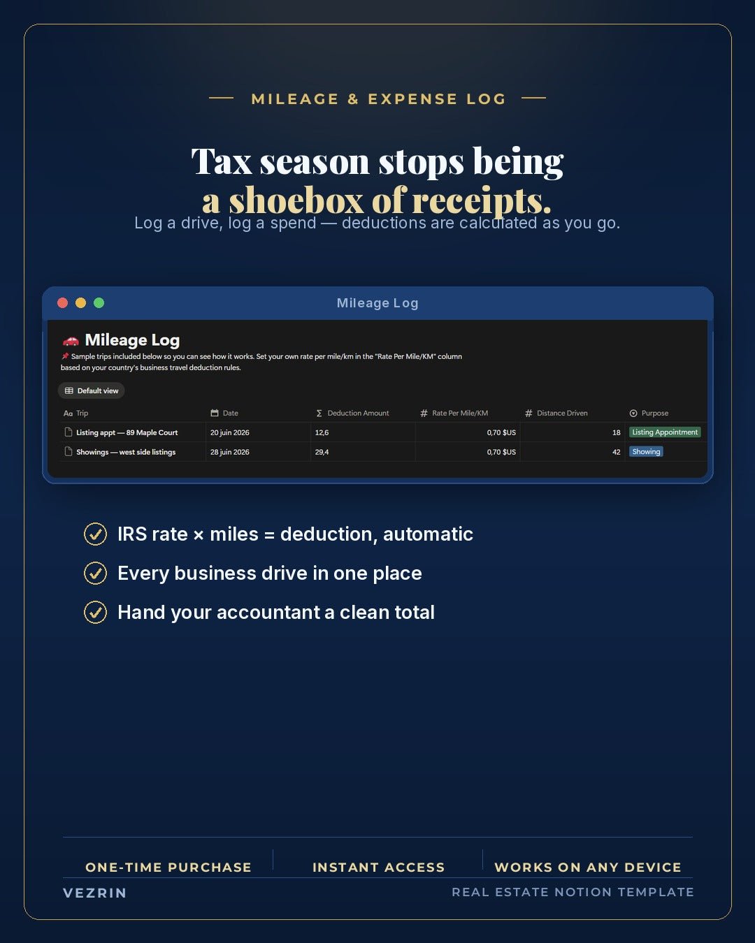 Solo Agent OS: Real Estate Agent Notion Template - Vezrin